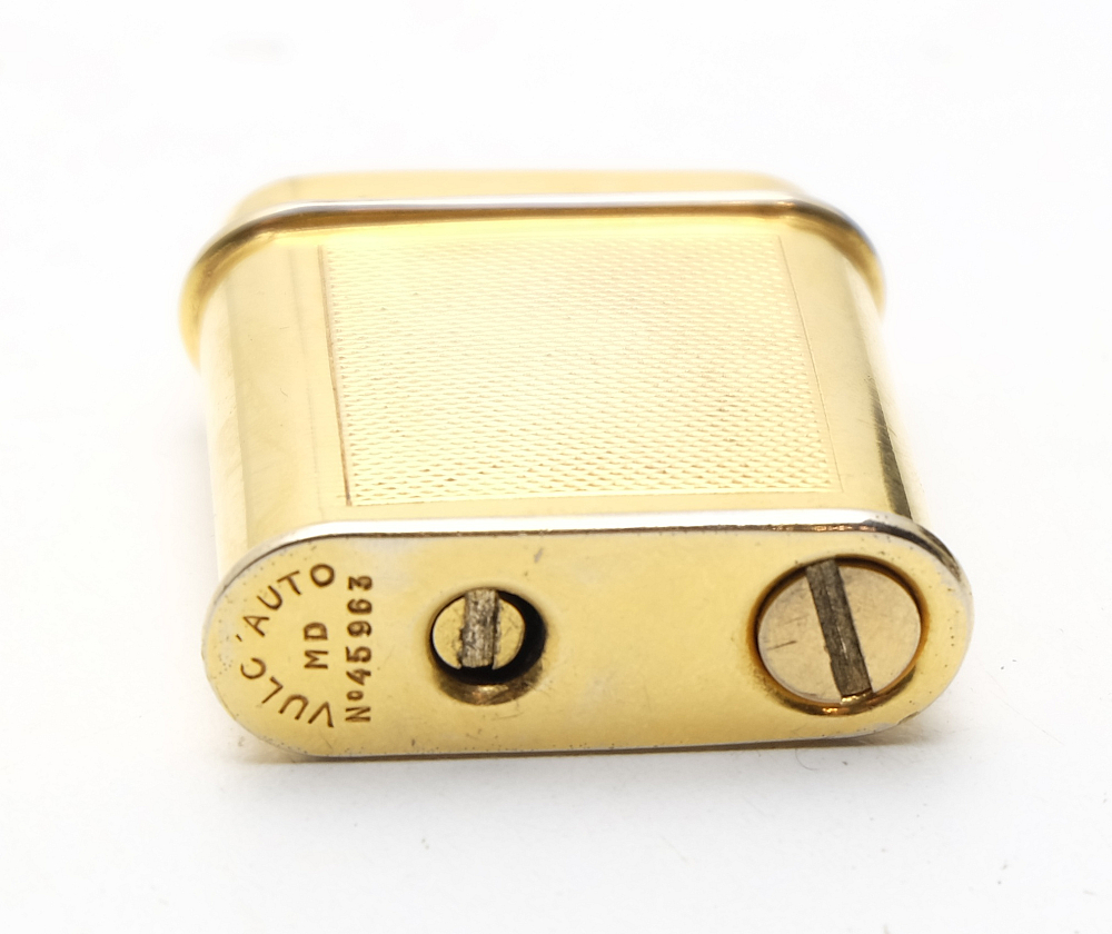 MD Vulc'auto Automatic Vintage Petrol Lighter pat 1947 Works! VERY RARE! - 6