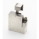 Chanteloup Paris Solid Silver Petrol Lighter Art Deco RARE! 1930-1940s Works! - 10 small