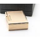 ​Dupont Line 1 Gas Lighter 20mk Gold Plated Works good! With box! Fully Serviced! - 3 small