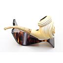 Turkish Meerschaum Pipe With Case Sultan Head - 5 small