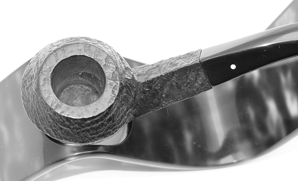 Dunhill Shell Briar P+4 F/T 4S Bent Rhodesian Smoking Pipe Restored!Rare! - 4