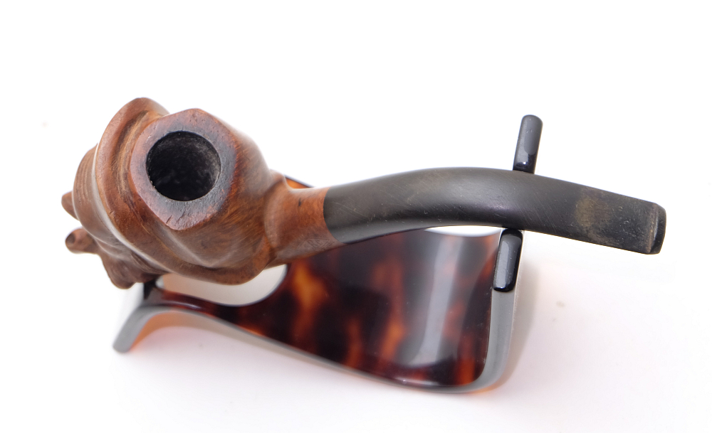 FBC Pipe Smoker Head Carved Bruyere Fine St.Claude - 3