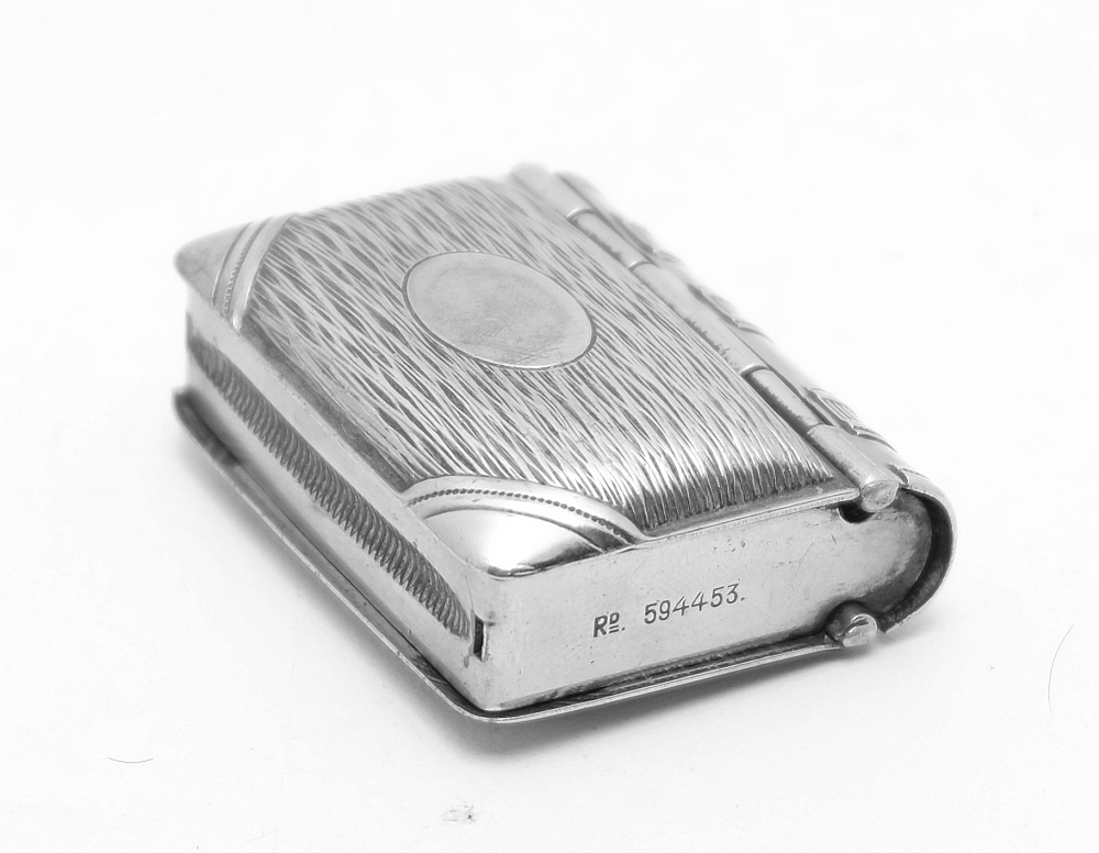 Unbranded Unique Antique Book Matchbox/Coin box Case Rare! - 4