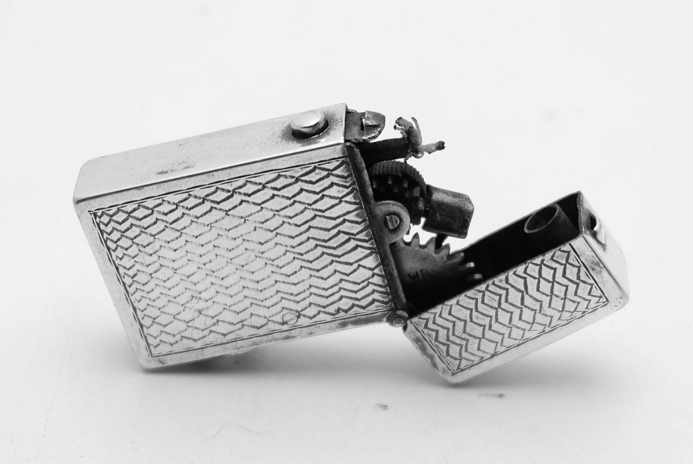 ​Automatic Petrol Lighter Pat.Ang.Gesch RK Germany 1910-1920S Works good! Rare! - 10