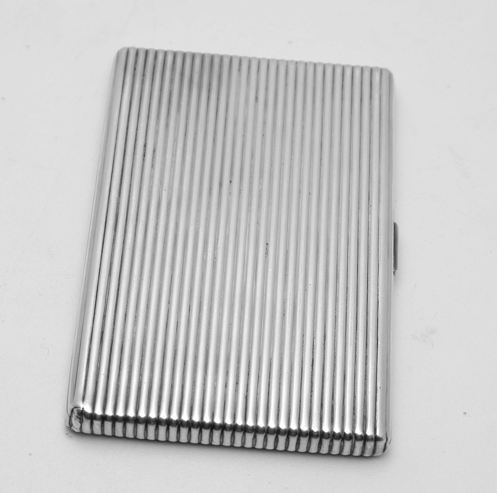 ​Cartier Sterling Silver 925 Cigarette Case Art Deco Beautiful and Rare! - 13