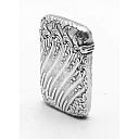 Solid Silver Antique France Matchbox Case Rare! - 3 small