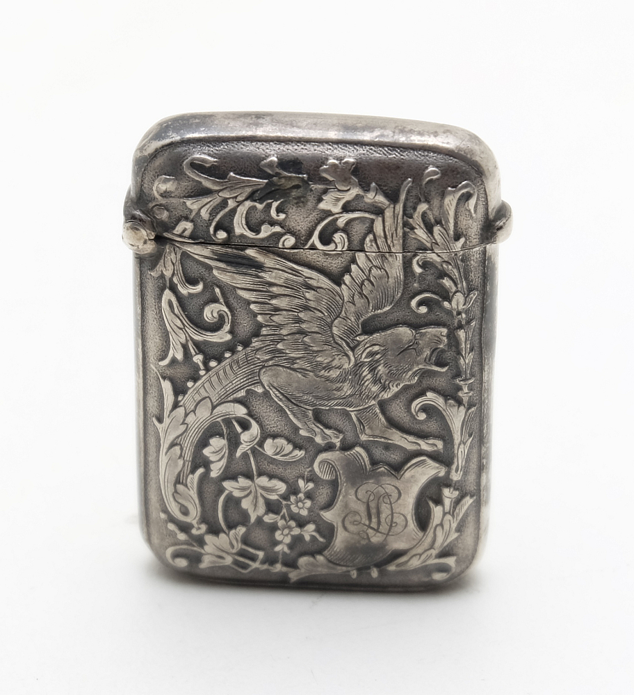 ​Solid Silver Petrol Matchbox/Lighter France - 4