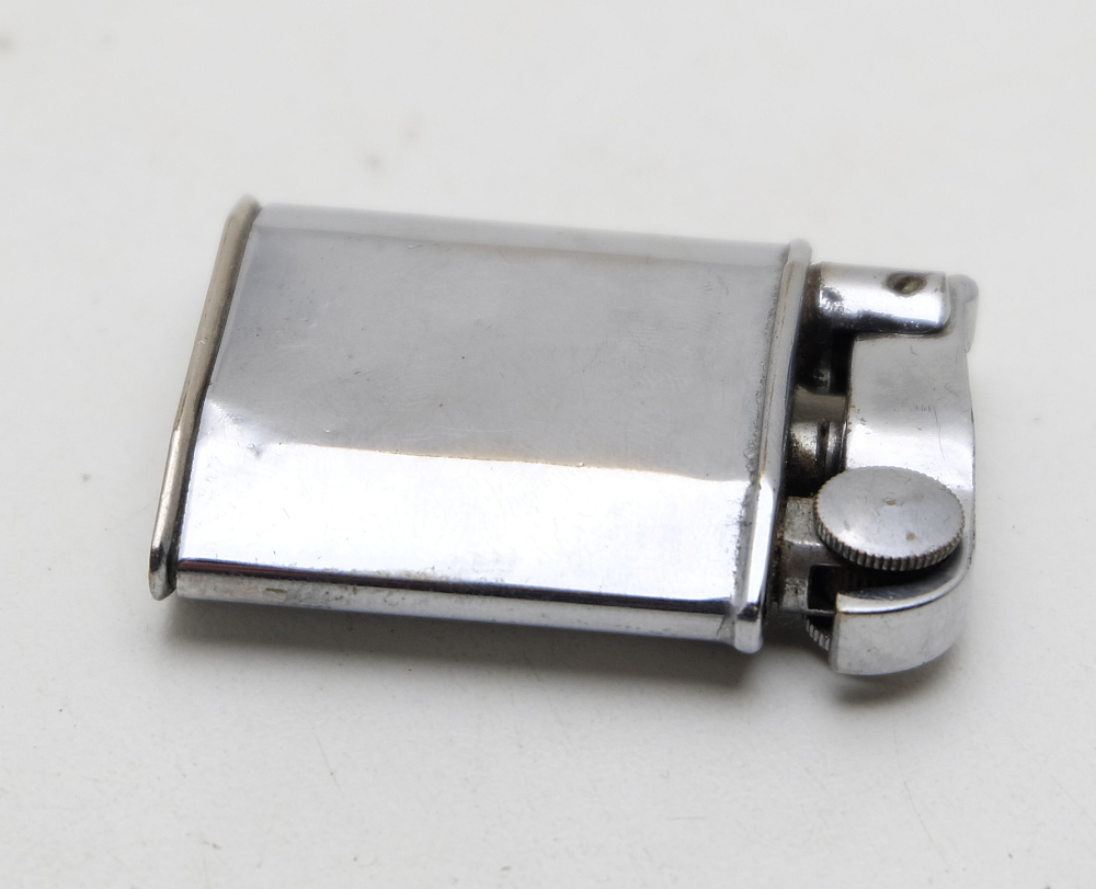 Sina Modele Depose French Vintage Petrol Lighter 1940-1950s Works great! - 6