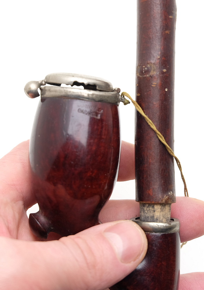 Nice Briar Vintage Tobacco Smoking Pipe Bruyere Garantie - 6