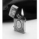 ​Silver 800 Automatic Petrol Lighter Germany 1900-1920S Works good! Rare! - 1 small