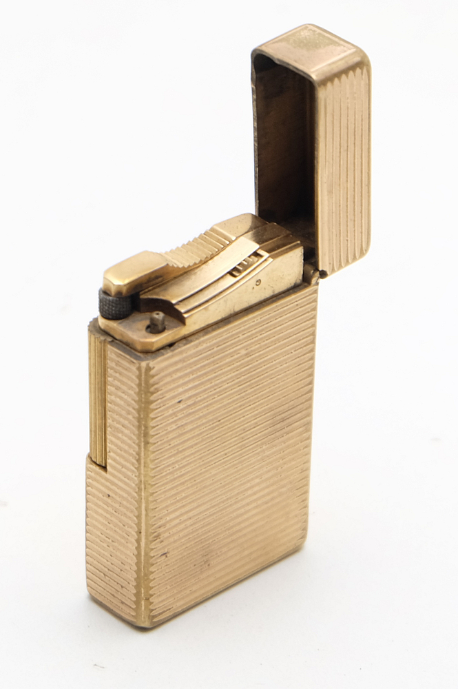 ​Dupont Line 1 Gas Lighter 20mk Gold Plated Works good! - 4