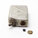 Flaminaire Quercia Grillon Gas Vintage Solid Silver Lighter 1950s Works! - 8 small