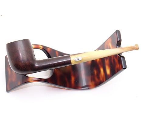 Ropp Grand Luxe 5 Billiard Vintage Smoking Pipe Horn Stem! Restored!