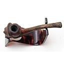Pipe Smoker Head Vintage Smoking Tobacco Pipe France - 4 small