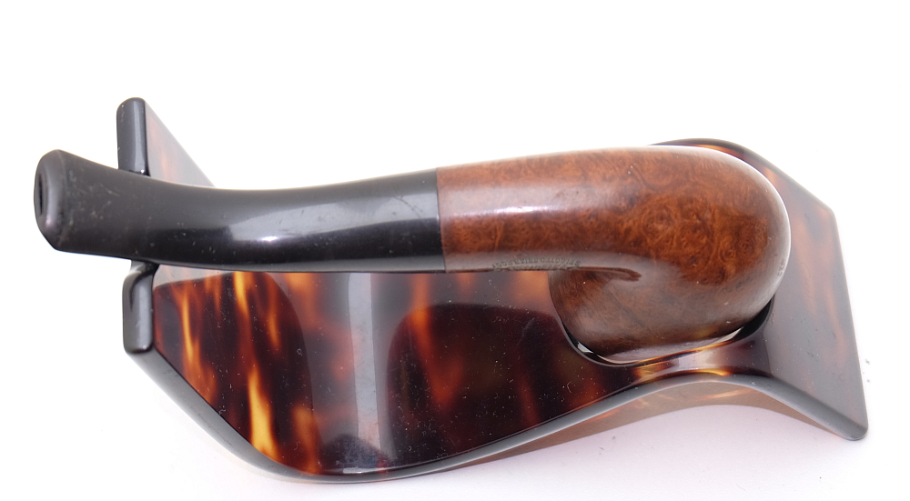 ​Bent Billiard Vintage French Smoking Pipe La Glorieuse Patent 203 - 7