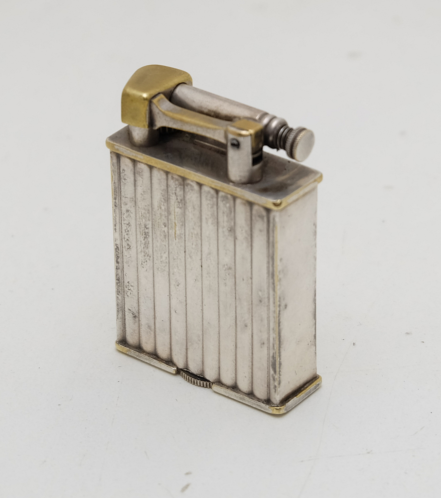 ​Parker Alfred Dunhill Paris Fab.Francaise Petrol Lighter Rare! Works good! - 9