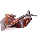 Men Head Bruyere Fine St.Claude Vintage Smoking Tobacco Pipe - 1 small