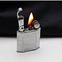 Sina Modele Depose French Vintage Petrol Lighter 1940-1950s Works great! - 1 small