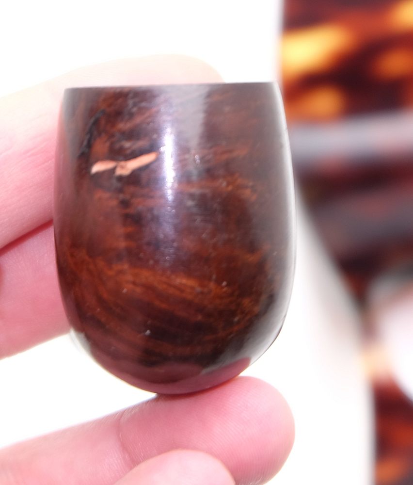 ​Vintage Smoking Tobacco Pipe Bruyere Garantie Horn Stem - 6