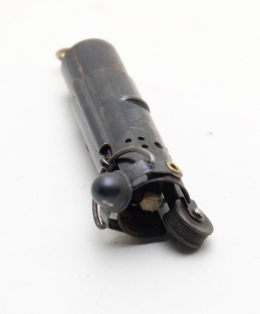 Bowers USA WW2 Vintage Petrol Lighter Works good! - 8