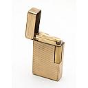 ​Dupont Line 1 Gas Lighter 20mk Gold Plated Works good! - 3 small