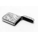 Solid Silver Antique France Matchbox Case Rare! - 10 small