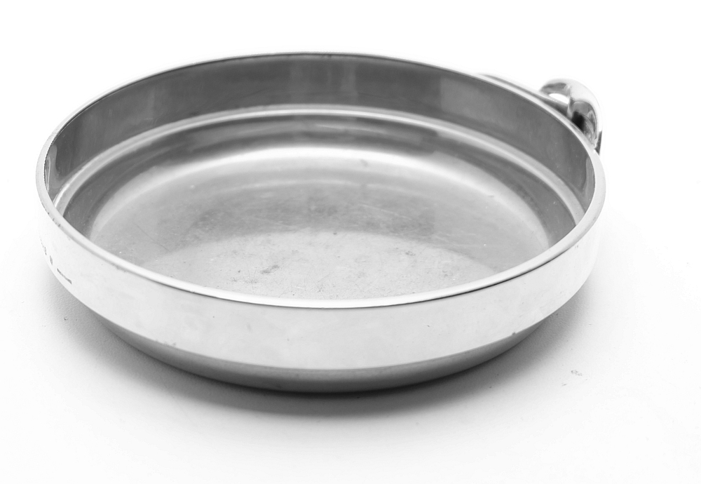 Hermes Set Solid Silver Lighter and Metal Gold Plated Ashtray 1960s - 5