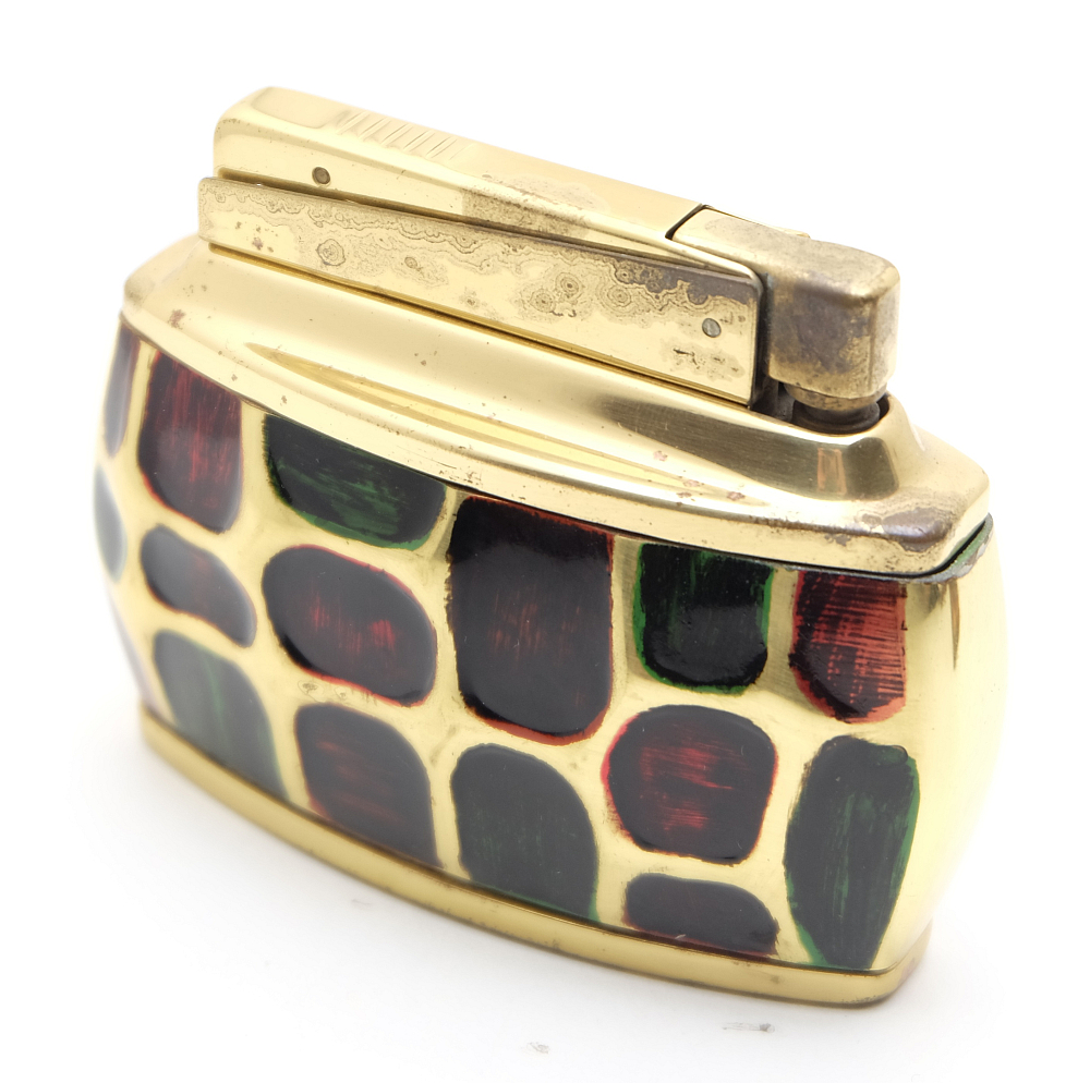 ​Karl Weiden Classic Automatic Table Petrol Lighter Works Great! RARE! - 2