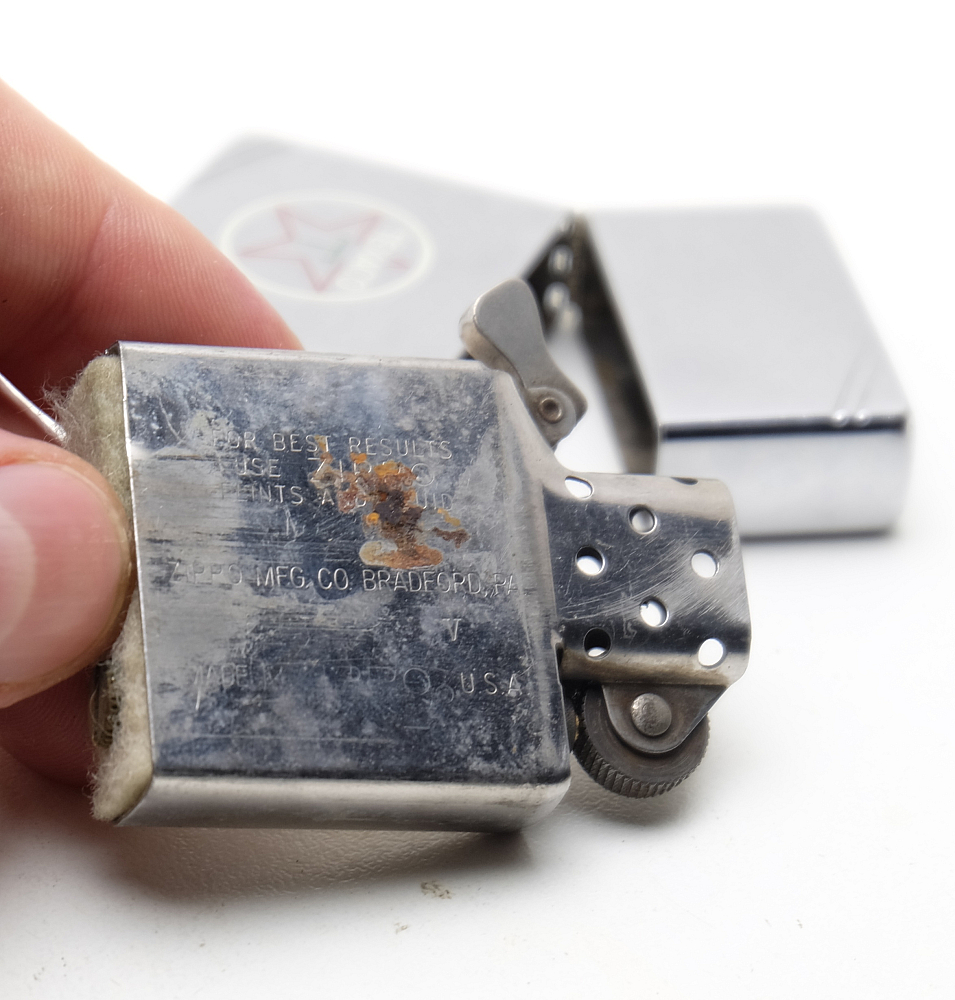 ​Zippo Texaco 1980s Petrol Lighter Vintage! Works great! - 7