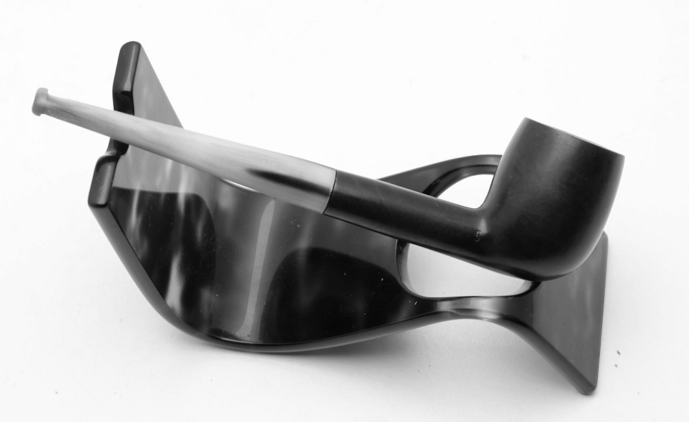 Ropp Grand Luxe 5 Billiard Vintage Smoking Pipe Horn Stem! Restored! - 5