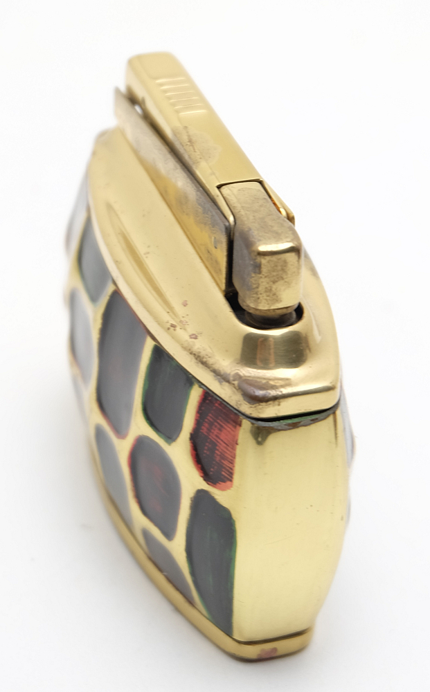 ​Karl Weiden Classic Automatic Table Petrol Lighter Works Great! RARE! - 3