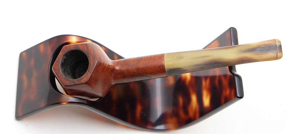 Gitana Depose Vintage Smoking Pipe Restored! Horn Stem! - 3