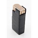 Dunhill Aldunil Paris Gas Lighter Solid Silver and Gold Plated Fully serviced! - 12 small