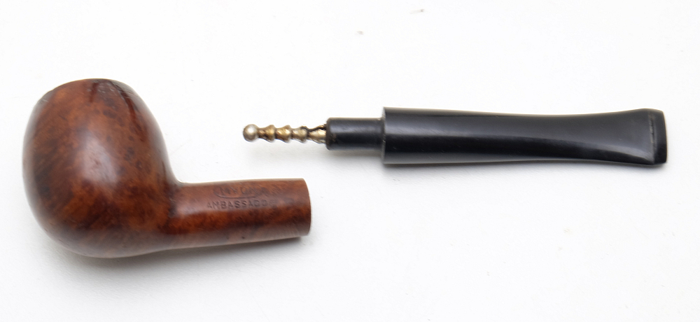 Myon Ambassador Nice French Smoking Pipe Vintage - 7