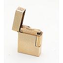 ​Dupont Line 1 Gas Lighter 20mk Gold Plated Works good! Fully Serviced! - 8 small