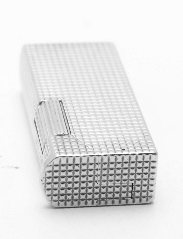 ​Dunhill Aldunil Paris Gas Lighter Solid Silver and Gold Plated Fully serviced! - 4