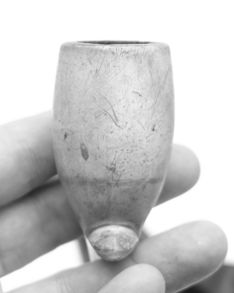 ​Antique Meerschaum French Long Tobacco Smoking Pipe Amber Stem - 7