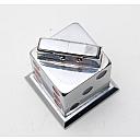 ​Unique Unbranded Automatic Table Petrol Lighter Dice 1950S France Works cool! - 9 small