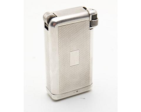 Flaminaire Quercia Grillon Gas Vintage Solid Silver Lighter 1950s Works!