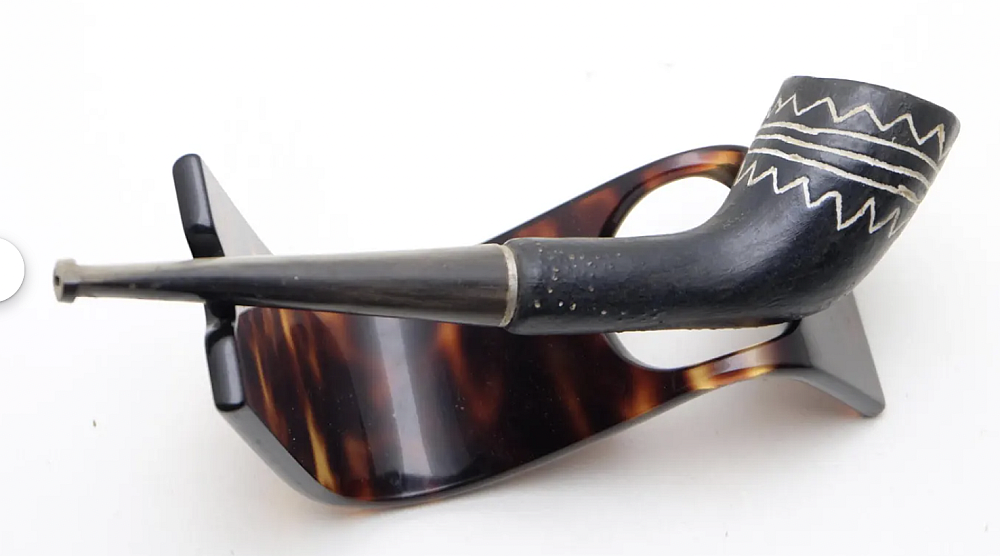  ​Nice Vintage Smoking Pipe Gwen France - 1