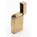 ​Dupont Line 1 Gas Lighter 20mk Gold Plated Works good! - 4 small