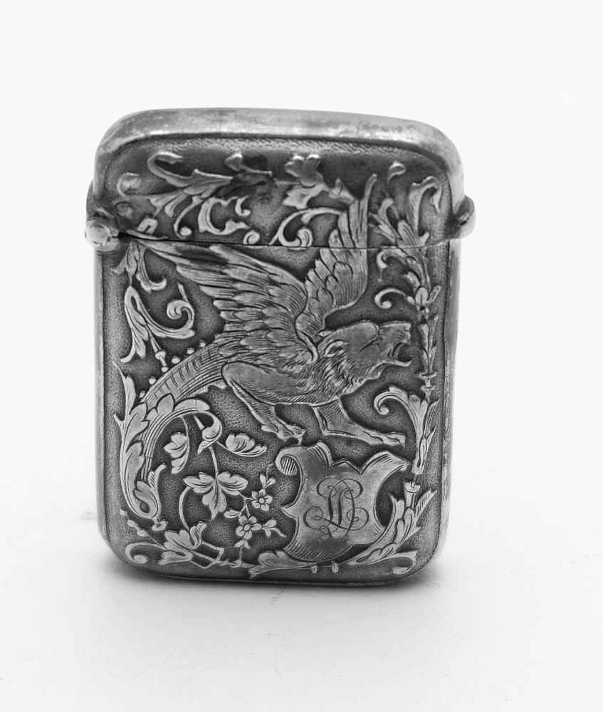 ​Solid Silver Petrol Matchbox/Lighter France - 5