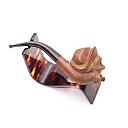 FBC Pipe Smoker Head Carved Bruyere Fine St.Claude - 6 small