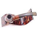 ​Bent Billiard Vintage French Smoking Pipe La Glorieuse Patent 203 - 3 small