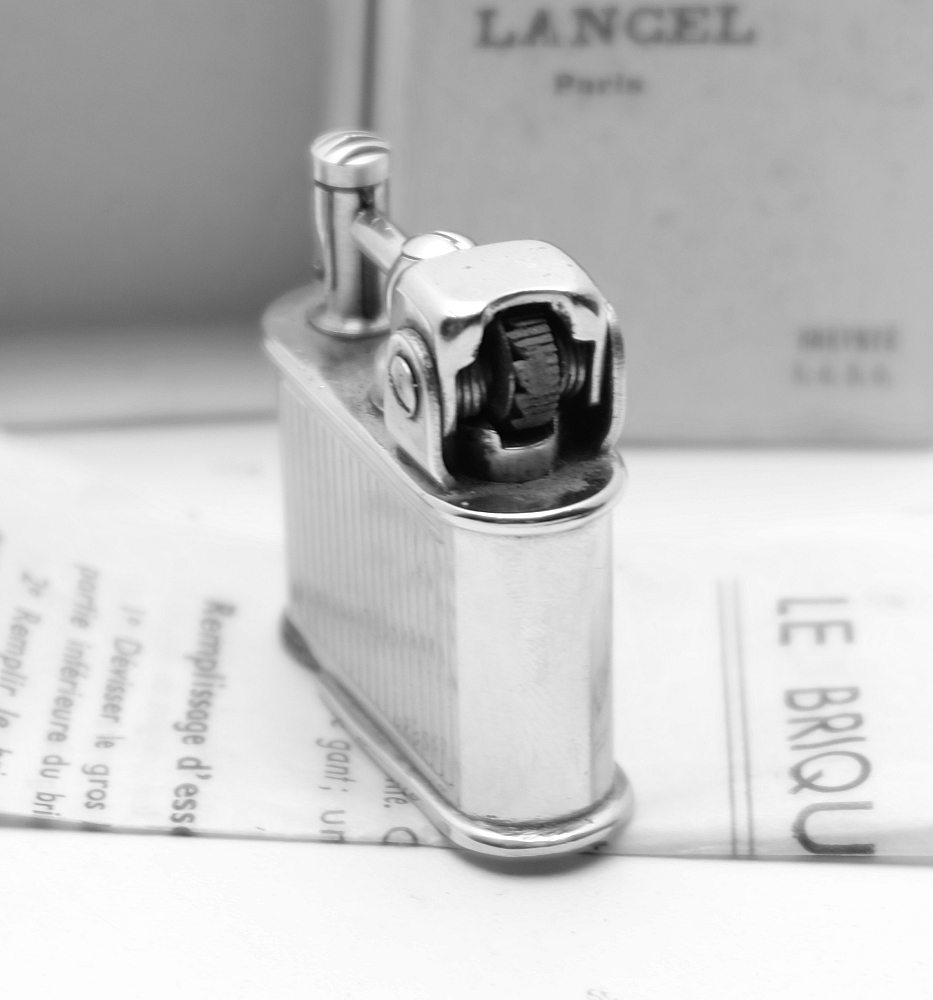 Lancel Automatic Petrol Lighter 1930s With box and instruction - 2
