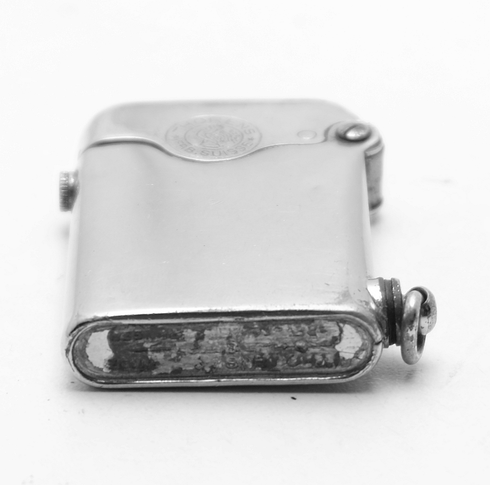 Thorens Automatic Lighter 1920S Swiss Made Brevete Works good! - 5