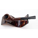 ​Butz-Choiqun Flamme Major Billiard Vintage Smoking Pipe Restored! - 3 small