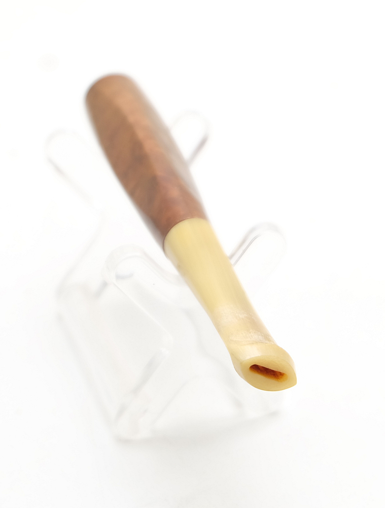 ​Shok Depose mouthpiece cigarette holder Briar+Horn - 4