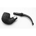 ​Silver Match Montreal Bent Billiard Vintage Smoking Pipe Restored! - 7 small