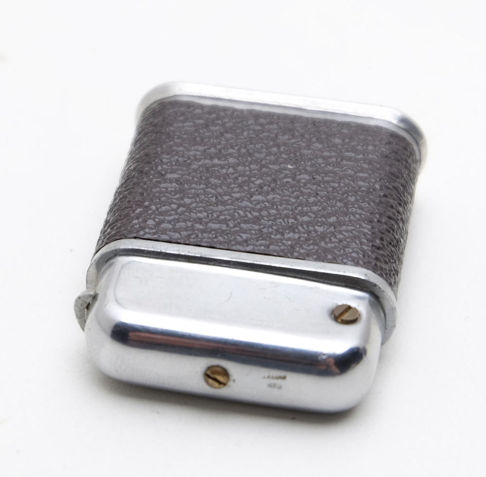 Flamidor Junior Art Deco Vintage Petrol Lighter Works good! - 6